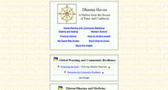 Desktop Screenshot of dharma-haven.org